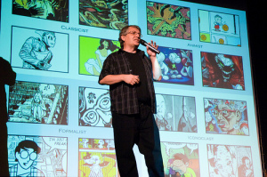 Scott McCloud presents at Geraphic Storytelling Festival in 2011