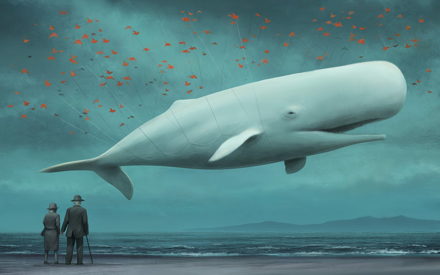 Twitter FailWhale Artistic Painting