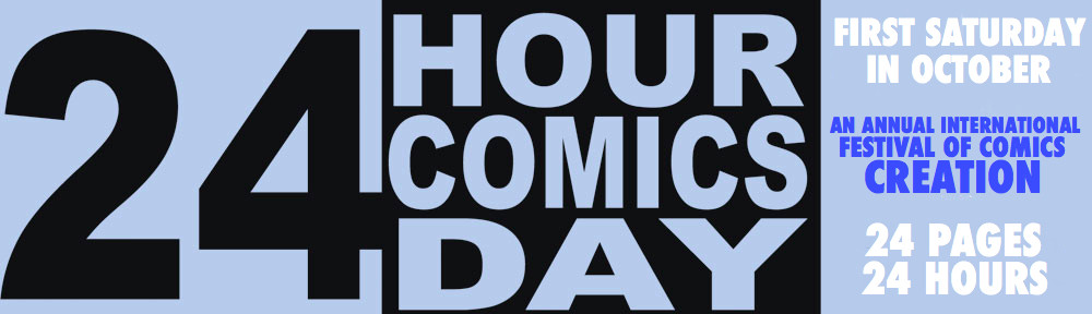 24 Hour Comics Day Banner