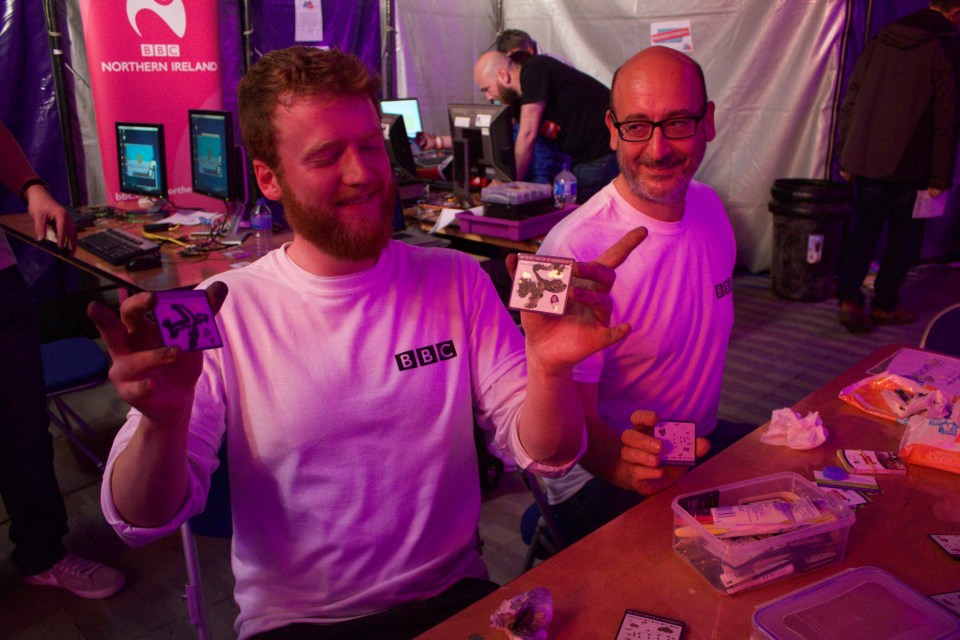 We tired Mark out so much, he was half asleep at this point...