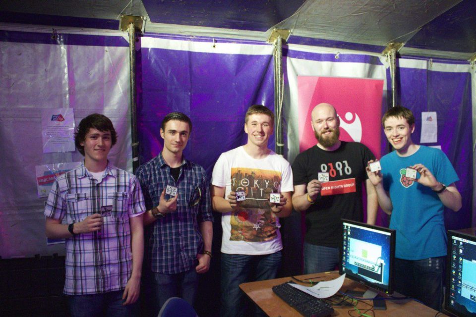 My awesome team of volunteers for Friday evening. From left to right: David Linton, Ryan Neill, Oliver Warke, Andrew Bolster, Andrew Mulholland (myself).